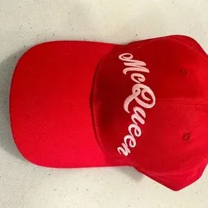 Alexander McQueen | Accessories | Alexander Mcqueen Red Cap  display picture 1